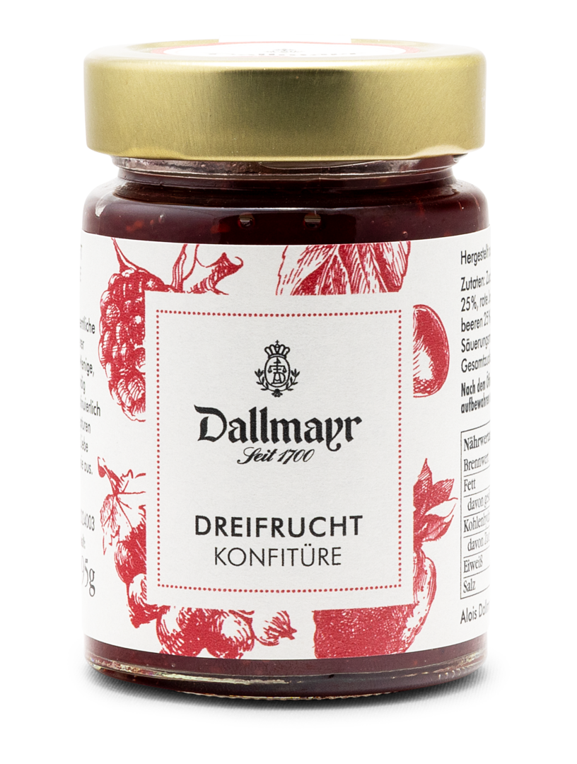 Dreifruchtkonfitüre extra Dallmayr